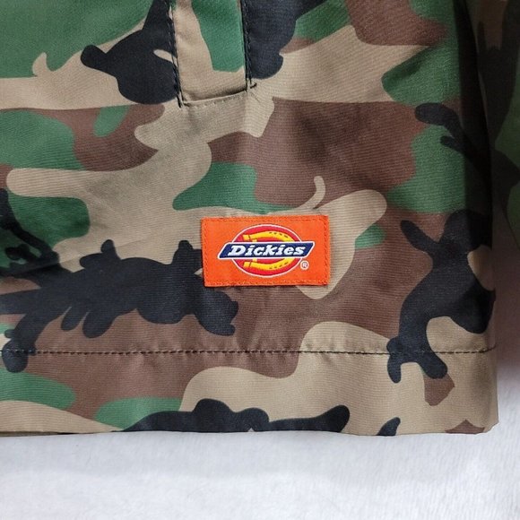 DICKIES Girl Camo Jacket Women's Size Large Camouflage Windbreaker NWOT - Picture 4 of 13